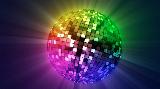 Customized Size White/colorful 1.5m Disco Rotating big Mirror Ball For Disco Party
