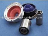 custom made silicone rubber to metal bonding part with FDA ROHS