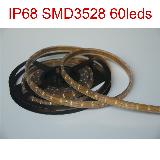 SMD3528 led flexible strip light ip68 waterproof outdoor use