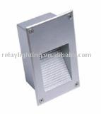 LED recessed wall light