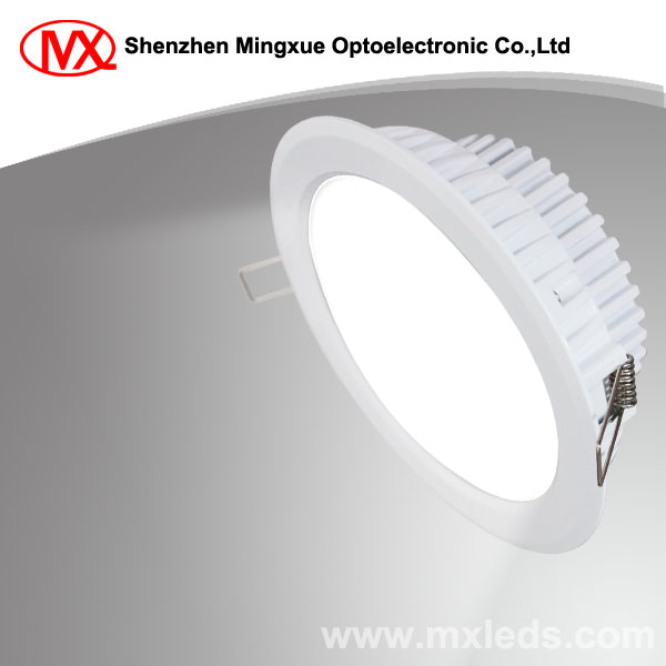 White/Warm White dimmable 12w led downlight