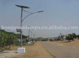 Solar LED lamp pole
