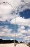 11.8m double arm conical pole