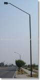 Square street light pole