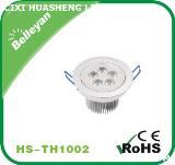 4W led ceiling light led ceiling recessed light with Ce,RoHS from huasheng