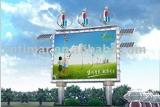 CXF1KW wind solar hybrid LED billboard system