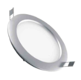 pure white 10w round LED panel light