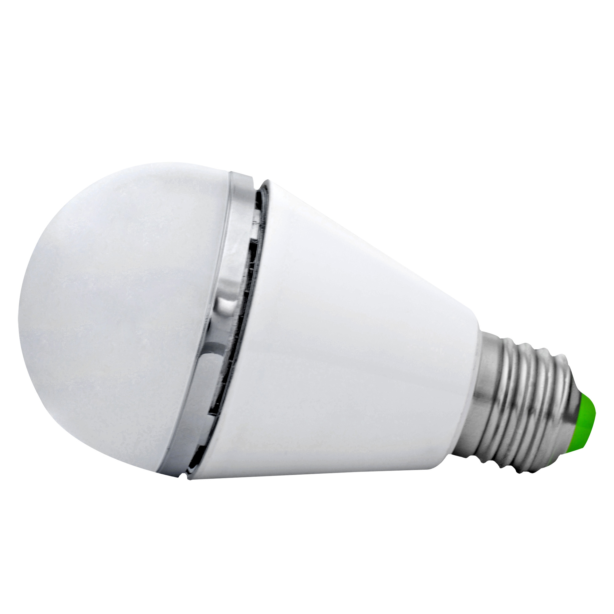 LED bulbs E27 7W AC100-240V silver ring