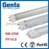 3 Years Warranty!! 2feet 6W Epistar 3528 SMD LED Tube T8