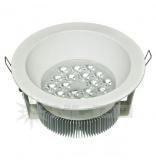 12W Aluminum Led Down Light 1200-1350lms Pure Aluminum PMMA LENS /di