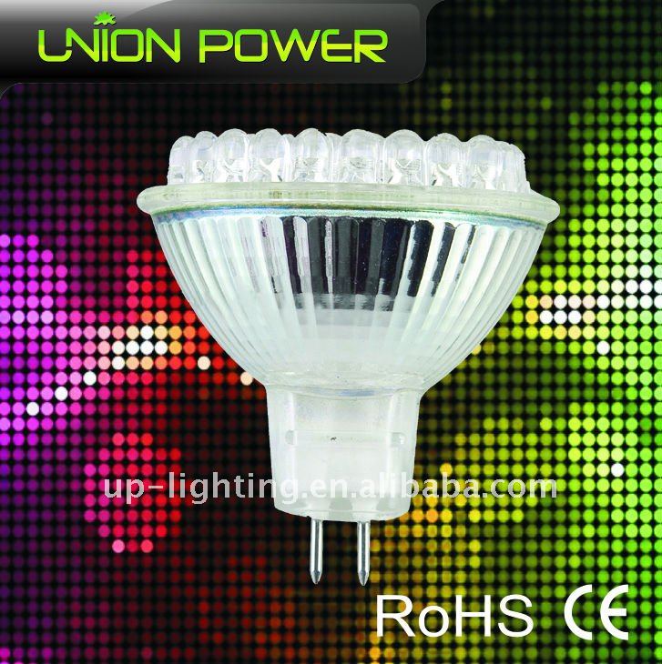 GU5.3 3W 150lm 12V Glass CUP Light 60LED MR16 LED Lamp