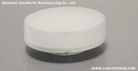 LED cabinet lamp, GX53, 3 w, 80-100 lm/w, ra 70-85, 2700k-8000k