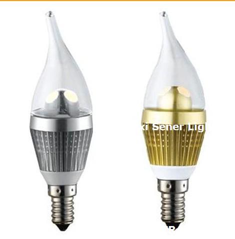 Sener hot sale 1w led bulb light candle light