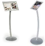 Poster stand series of Barnard  BY03 vertical type with bent lever