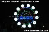 safety voltage LED Ferris Wheel Light