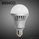 Dimmable led 10w E27 Aluminum led bulb with milky cover