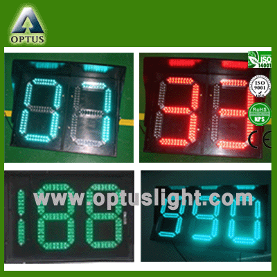 Traffic light timer countdown