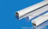 T8 Round tube shell. With W18*H1.0mm PCB Size. Stripe aluminum.