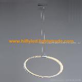 HIFLY LED Oval Pendant Light with Acrylic