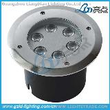 LD-DM150-6 high brightness outdoor led round underground light
