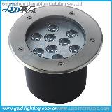 LD-DM160-9 outdoor waterproof led round underground light