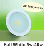 10W Bridgelux COB led downlight 10w Full white