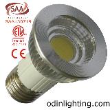 5W COB e26 ETL led bulbs light dimmable par16 ul saa ce E26 UL ETL led spotlight