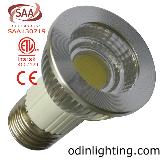 5W COB reflector led cup e26 ETL dimmable par16 ul saa ce E26 UL ETL led spotlight