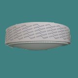 22W 1428LM Iron SMD2835 LED Ceiling Light BN-LXDHF-YW22W*410X-1303