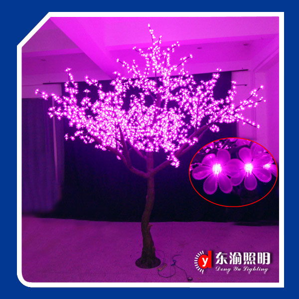 led simulation tree with new cherry blossom
