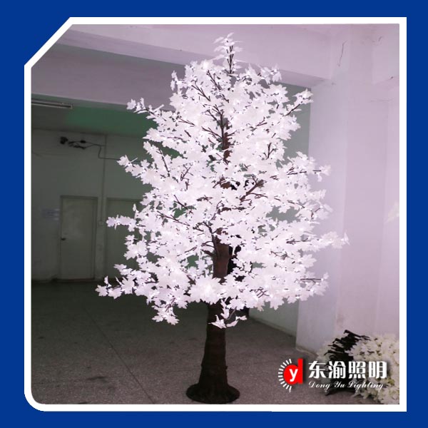 2013 new maple tree light with white color