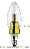 LED candle lamp e14/e27 bulb light residential lighting energy saving