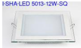 12W-SQ-PKW led commercial panel light