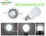 360°Led Bulb-E27-6.5W