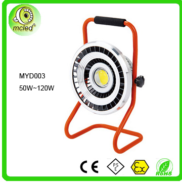 china supplier rechargeable li-ion battery led work light
