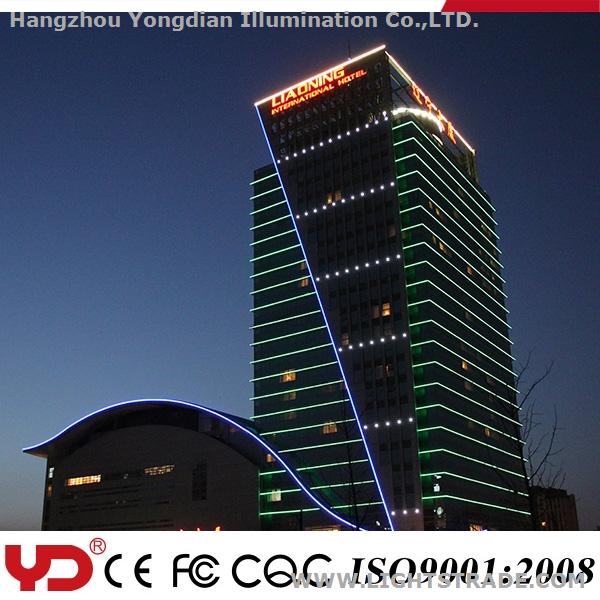 YD Colorful IP68 Waterproof Ultra Thin Design Building Curtain Wall Approved