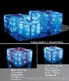 LED Christmas light  IP44 outdoor indoor decoration 3D acrylic light Christmas gift box
