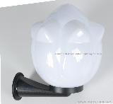 Protective plastic,PS material,PMMA lampshade, lotus lamp shade outer diameter of 350