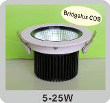 25w deep led downlight height 130mm cob downlight saa approved