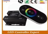 New black col rf remote rgb touch col wheel RGB led controllers