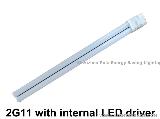 PUFA CE ROHS isolated internale led driver 13W 2g11 led pl lamp
