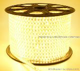 60leds/meter smd 3528 waterproof ip65 led pvc strip with warm white