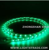 220V PVC smd flexible strip led 5050 60leds/m ip65 waterproof green for indoor light