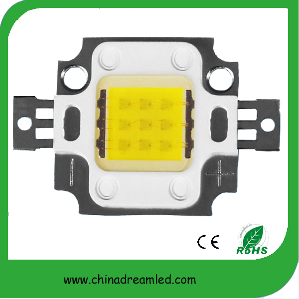 10W cool white high power LED with Epistar 35mil chip