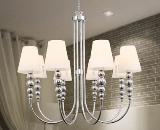 Hot sale contemporary style chrome finishing home lighting chandelier