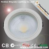 SAA Single LED Source 12W Bridgelux/Epistar Chip Dimmable COB LED Downlight