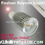 SAA Approval 7W  Dimmable COB LED Spotlight GU10/GU.3/MR16/E27 with Epistar Chip
