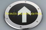 JY06-Y,Eco-friendly and Waterproof, Embedded LED Exit Sign,Rustless Toughened Glass
