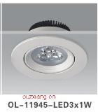 LED Ceiling Light  OL-11945-3X1W