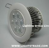 High Power LED ceiling light fixture 7W